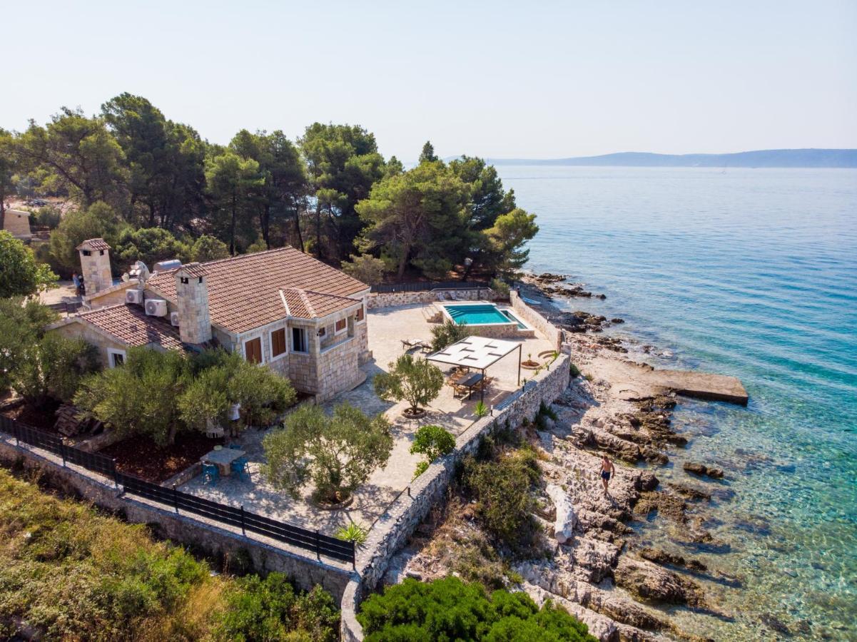 Villa Rudini With Heated Pool Okrug Gornji Luaran gambar