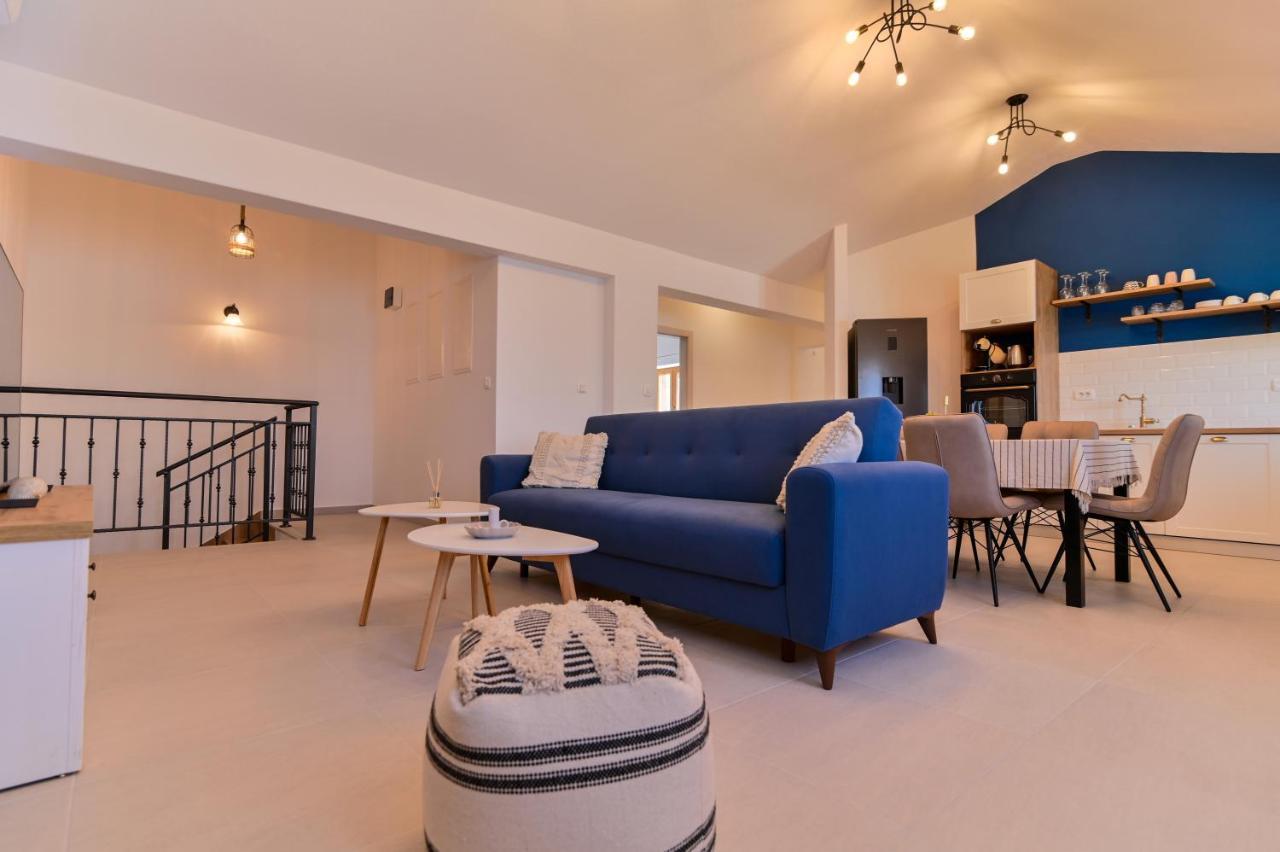 Villa Rudini With Heated Pool Okrug Gornji Luaran gambar
