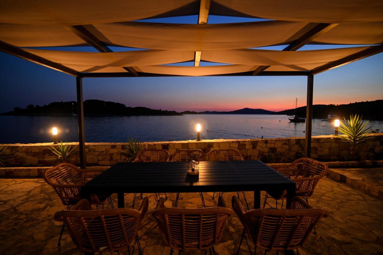 Villa Rudini With Heated Pool Okrug Gornji Luaran gambar